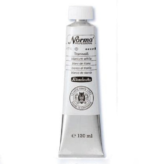 SCHMINCKE Norma Professional Oil 120ml - Titanium White