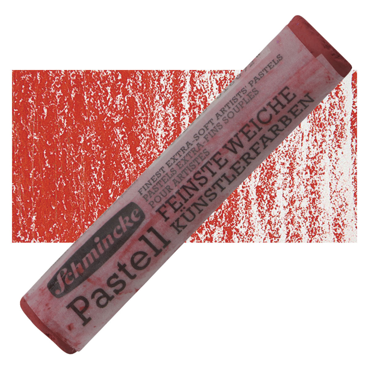 SCHMINCKE SOFT PASTEL STICK B Permanent Red 3 Deep