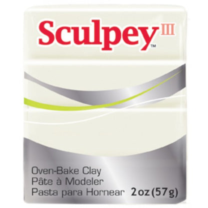 SCULPEY III Polymer Clay 57gm Pearl