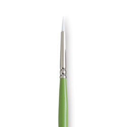 SNAP Brush 9800 Long Handle White Taklon Round 0