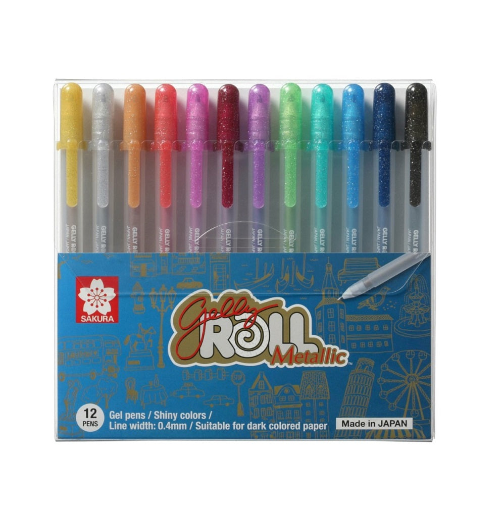 Sakura Gelly Roll 12pc Set Metallic