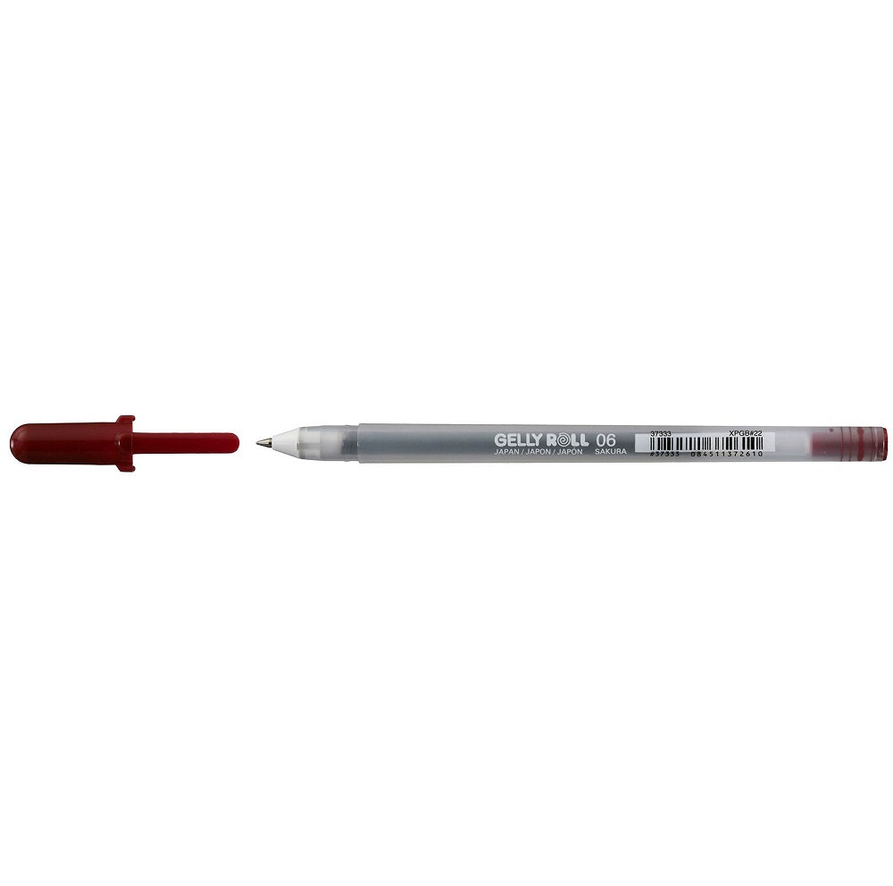 Sakura Gelly Roll Fine Point BURGUNDY