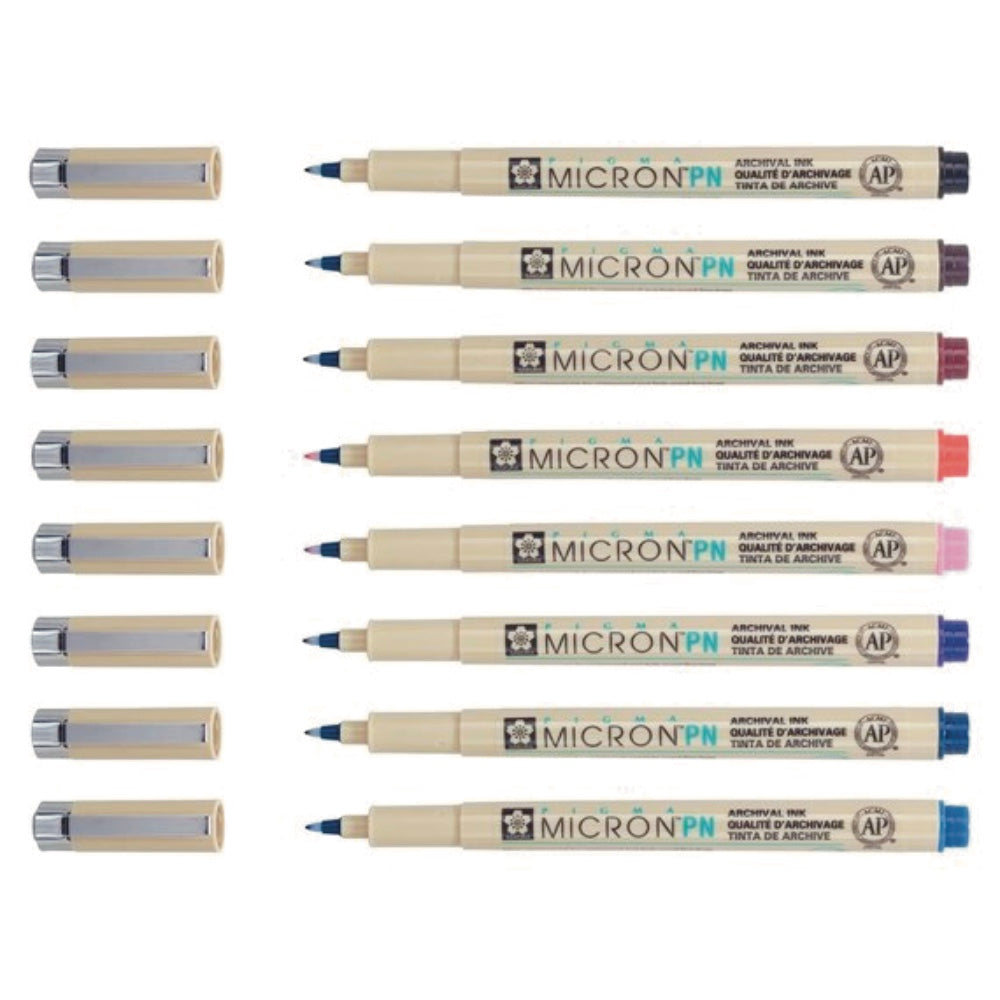 Sakura Pigma Micron 8-colour set