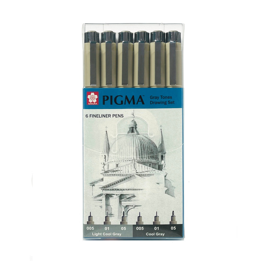 Sakura Pigma Micron Drawing Set 6pc