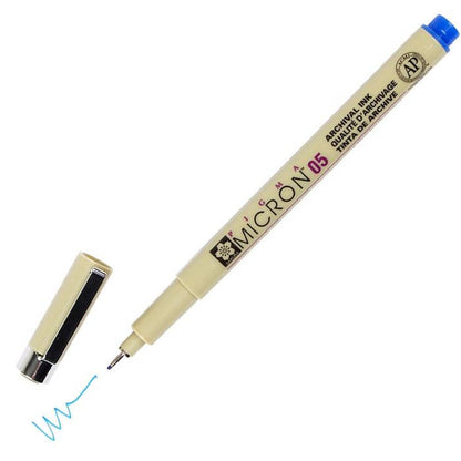 Sakura Pigma Micron Pen Coloured 0.45mm 05 BLUE