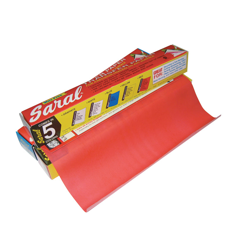 Saral Transfer Paper Roll 30.5x366cm Red