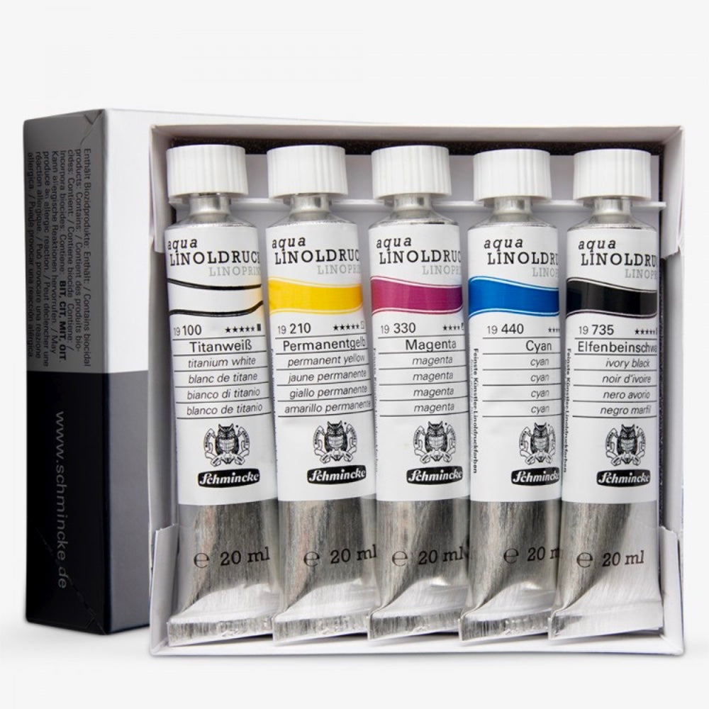 Schmincke Linoprint Set 5 x 20ml - Schmincke