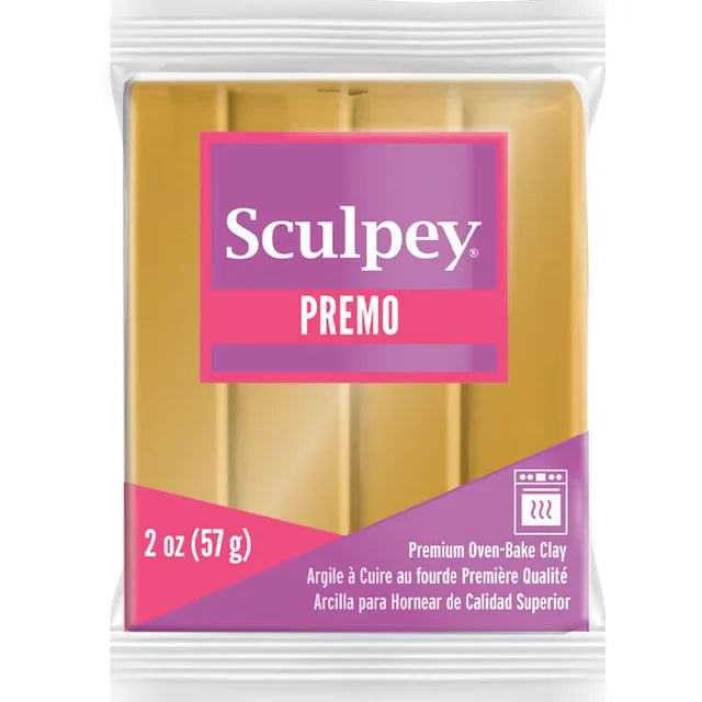 Sculpey PREMO Polymer Clay 57gm 18K Gold