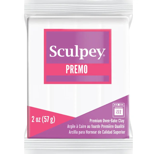 Sculpey PREMO Polymer Clay 57gm White