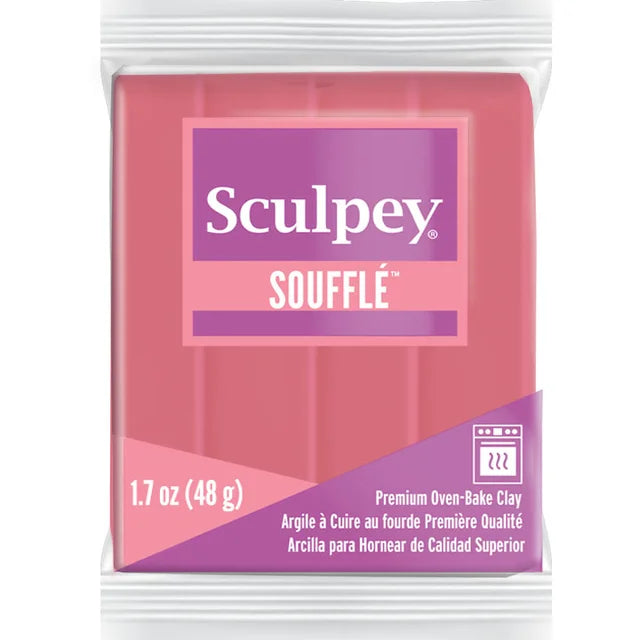 Sculpey SOUFFLE Polymer Clay 48gm Guava