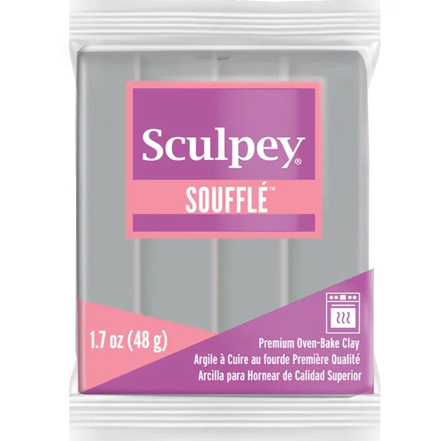 Sculpey SOUFFLE Polymer Clay 48gm Concrete