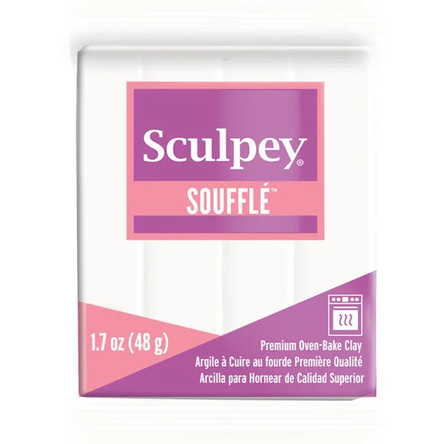 Sculpey SOUFFLE Polymer Clay 48gm Igloo