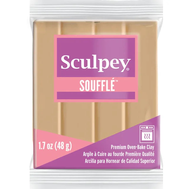 Sculpey SOUFFLE Polymer Clay 48gm Latte