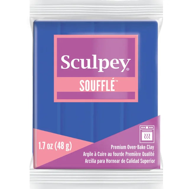 Sculpey SOUFFLE Polymer Clay 48gm Cornflower