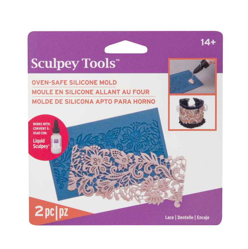 Sculpey Silicone Mold - Lace