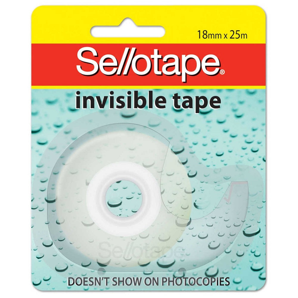 Sellotape Invisible Tape 18mm x 25m - Sellotape