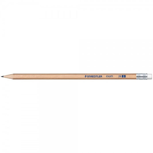 Staedtler Exam Pencil with Eraser Tip 2B