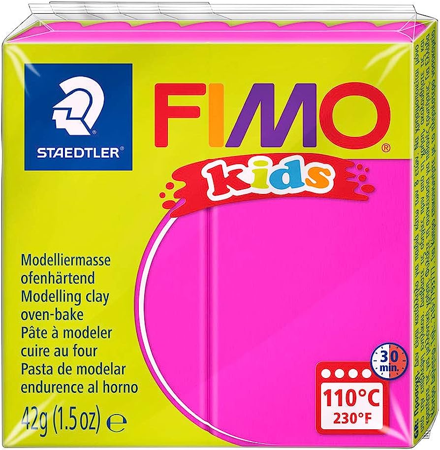 Staedtler FIMO Kids Polymer Clay 42gm Fuchsia