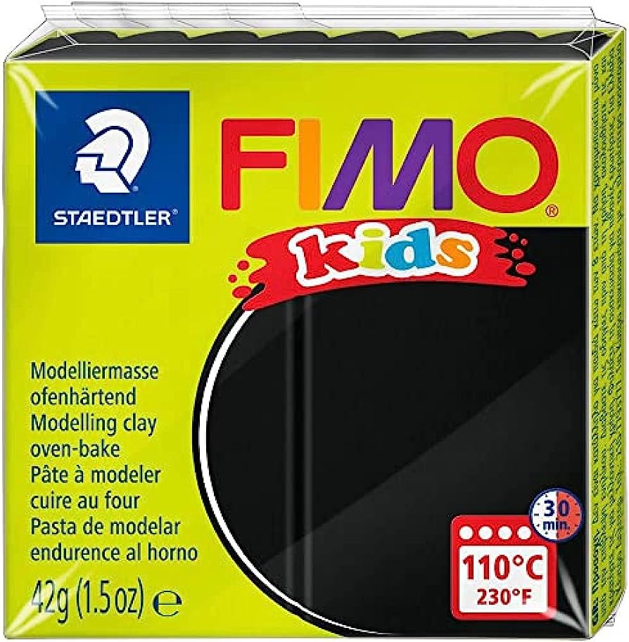 Staedtler FIMO Kids Polymer Clay 42gm BLACK