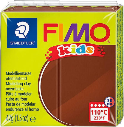 Staedtler FIMO Kids Polymer Clay 42gm BROWN