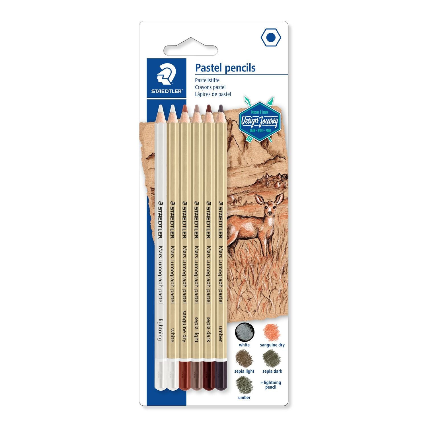 Staedtler Pastel Pencil Set of 6