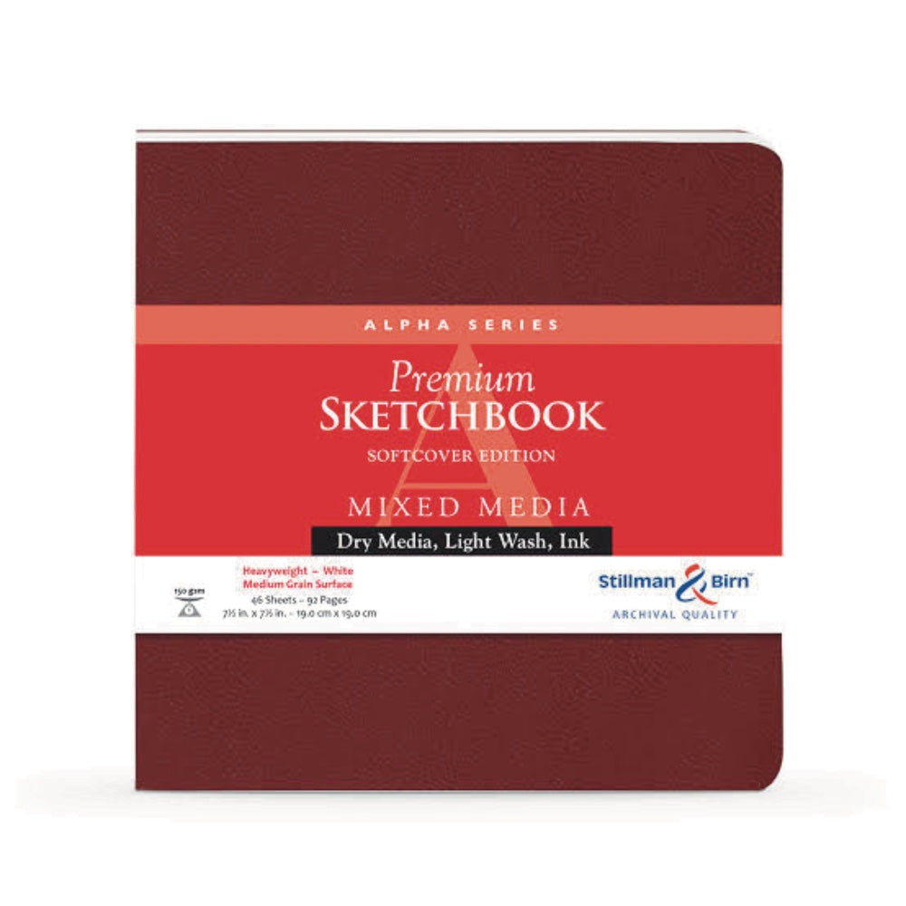 Stillman and Birn ALPHA Sketchbook Softcover Square