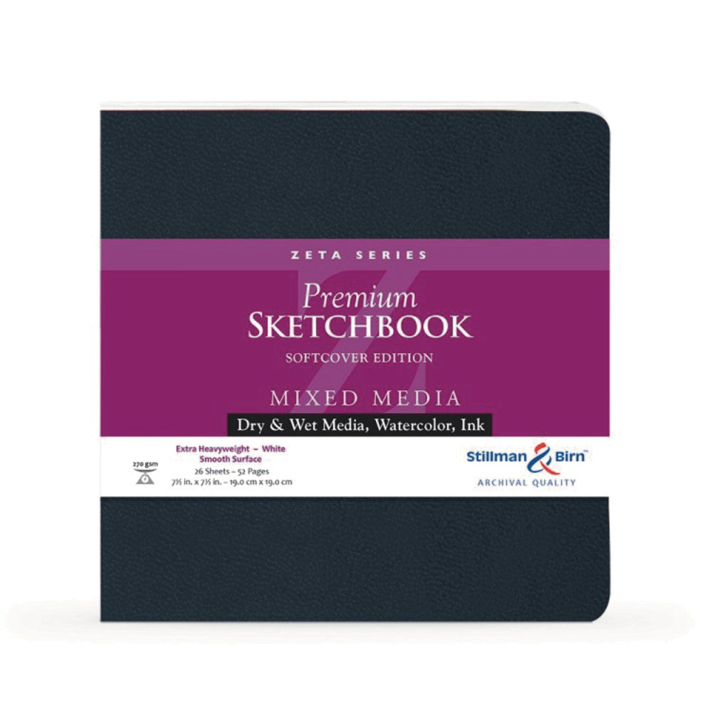 Stillman and Birn ZETA Sketchbook Softcover Square