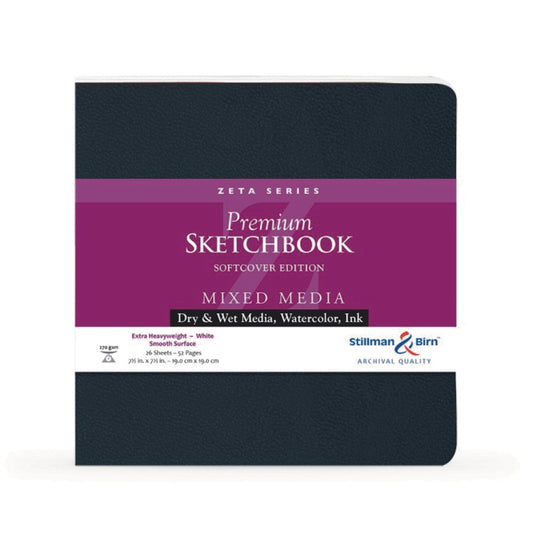 Stillman and Birn ZETA Sketchbook Softcover Square