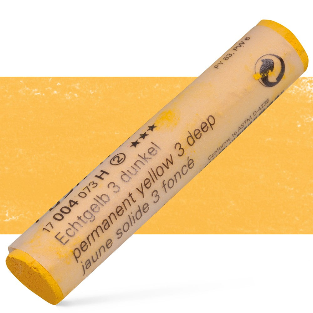 SCHMINCKE SOFT PASTEL STICK H Permanent Yellow 3 Deep