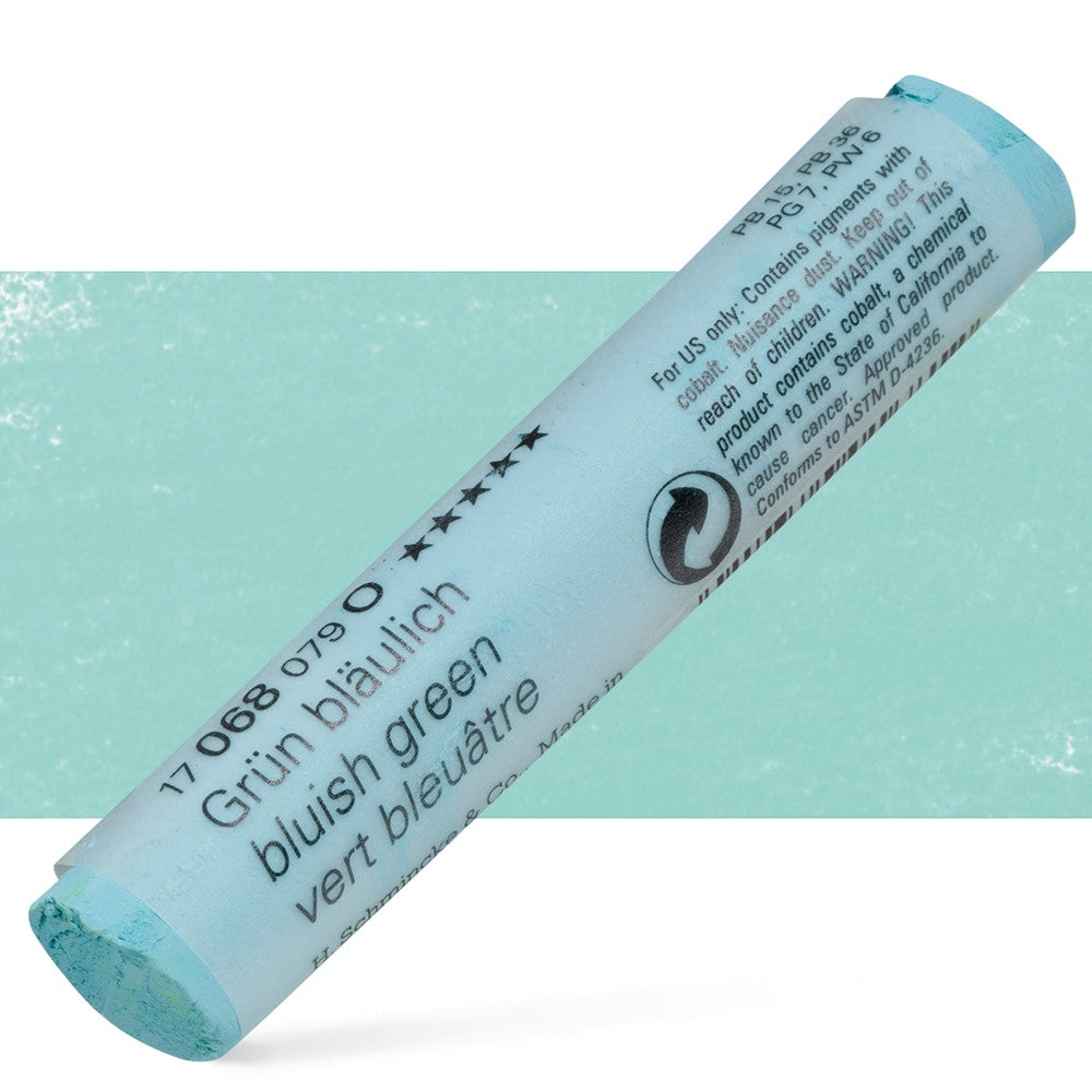 SCHMINCKE SOFT PASTEL STICK O Bluish Green