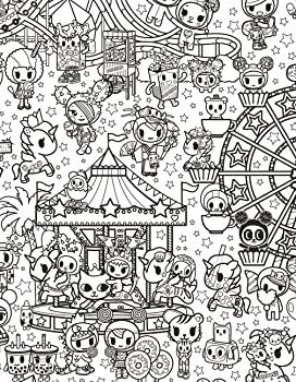 Tokidoki Colouring Pad