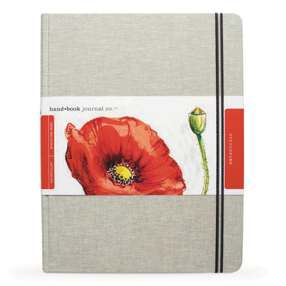 Travelogue Linen Watercolour Journal 200gsm Portrait 8.25 x 10.5 inch