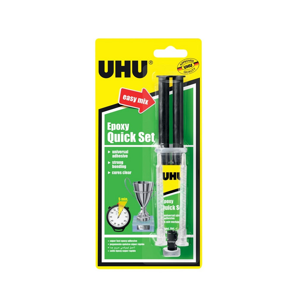 UHU Epoxy Quick Set Syringe