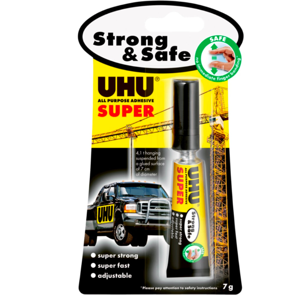 UHU Strong and Safe Adhesive 7ml