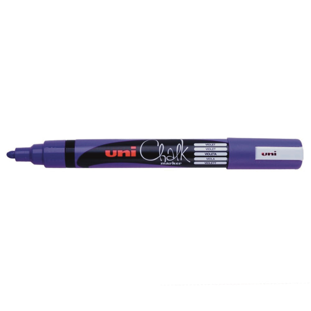 UNI CHALK MARKER Bullet 1.8 to 2.5mm VIOLET