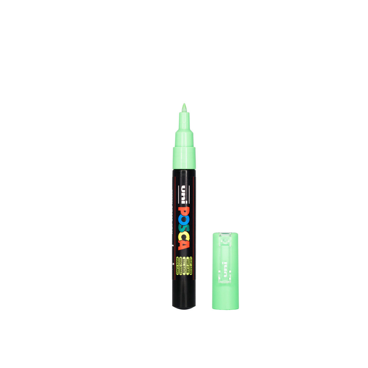 UNI POSCA 1M EXTRA FINE POLYTIP 0.7mm LIGHT GREEN