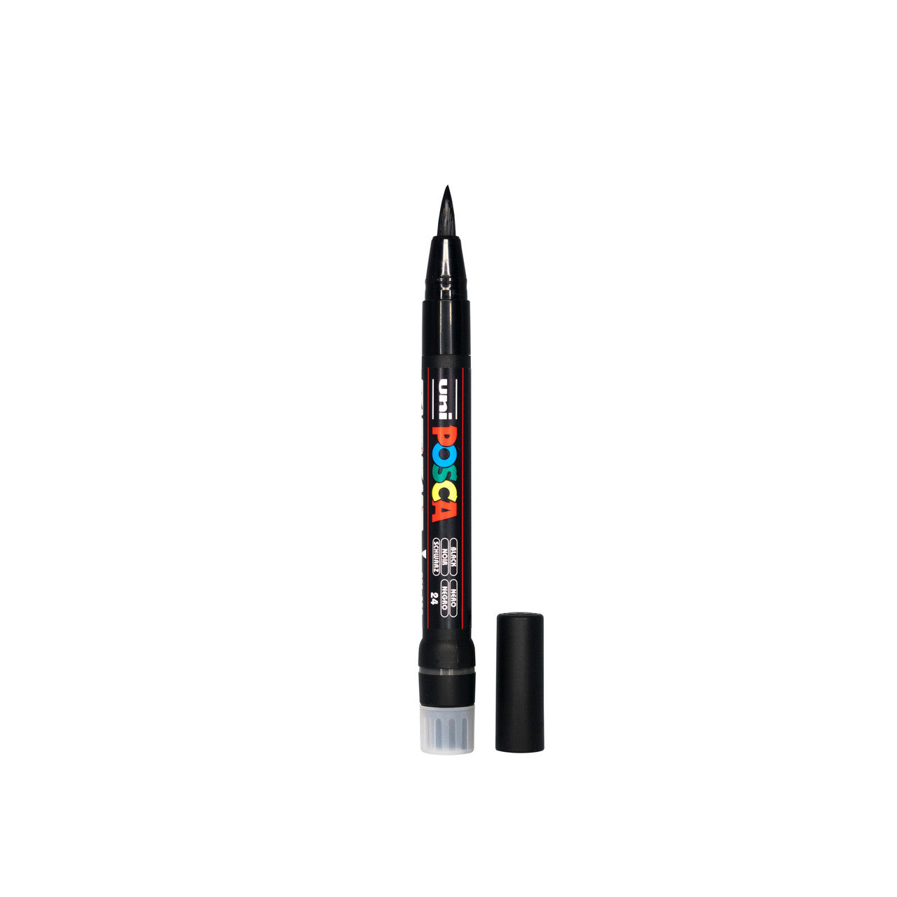 UNI POSCA 350 BRUSH TIP Free-Size BLACK