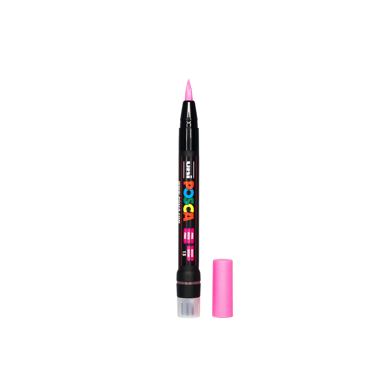 UNI POSCA 350 BRUSH TIP Free-Size PINK