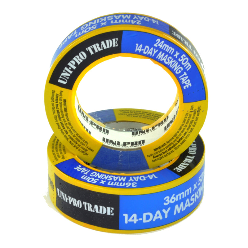 UniPro 14 Day Masking Tape 24mm x 50m