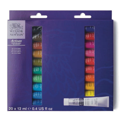 Winsor and Newton ARTISAN Water-Mixable Oil Set of 20 x 12ml