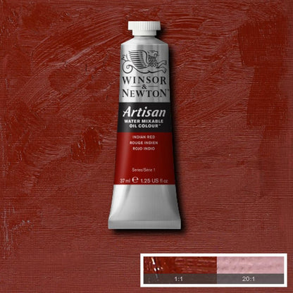 Winsor and Newton Artisan Water Mixable Oil 37ml S1 Indian Red