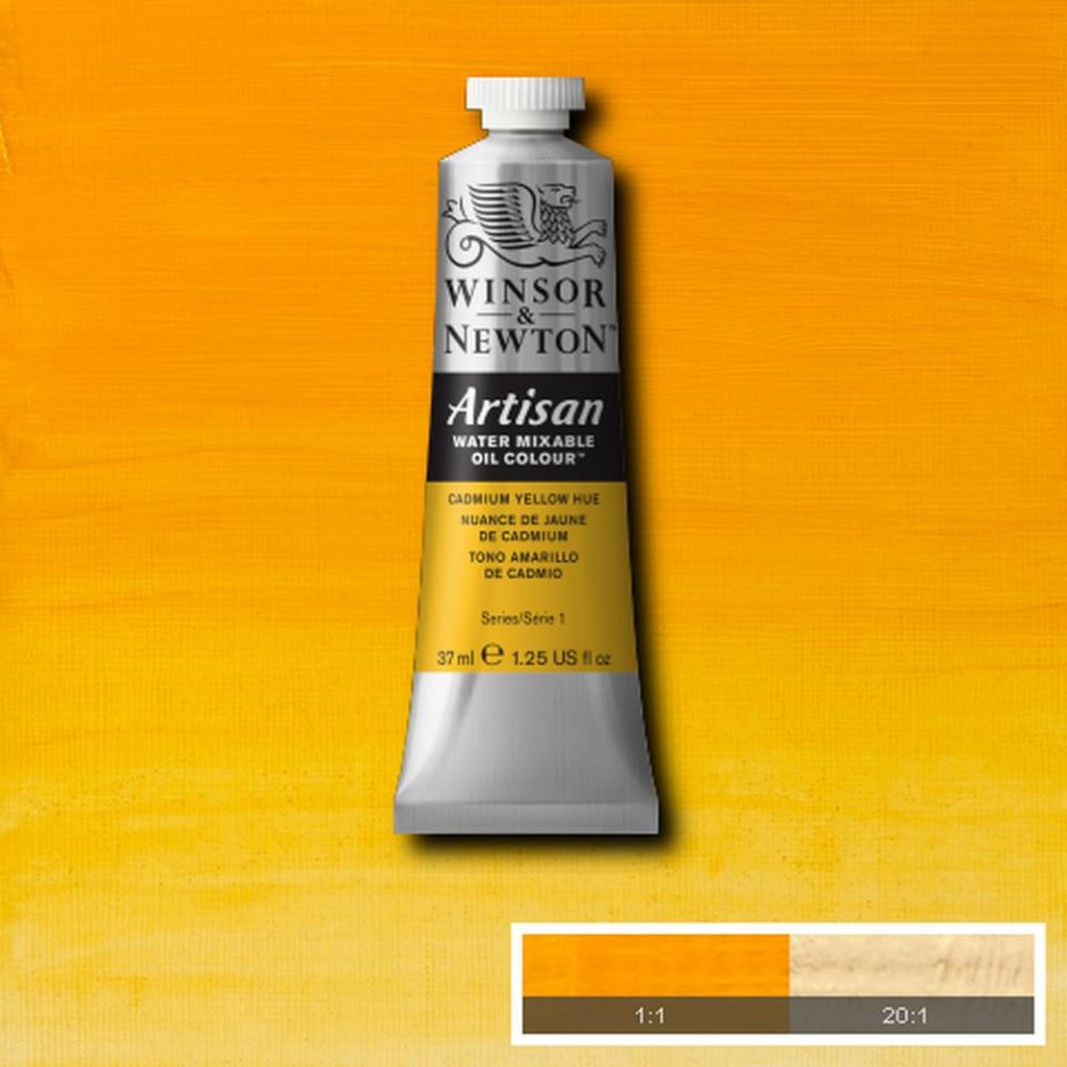 Winsor and Newton Artisan Water Mixable Oil 37ml S1 Cadmium Yellow Hue