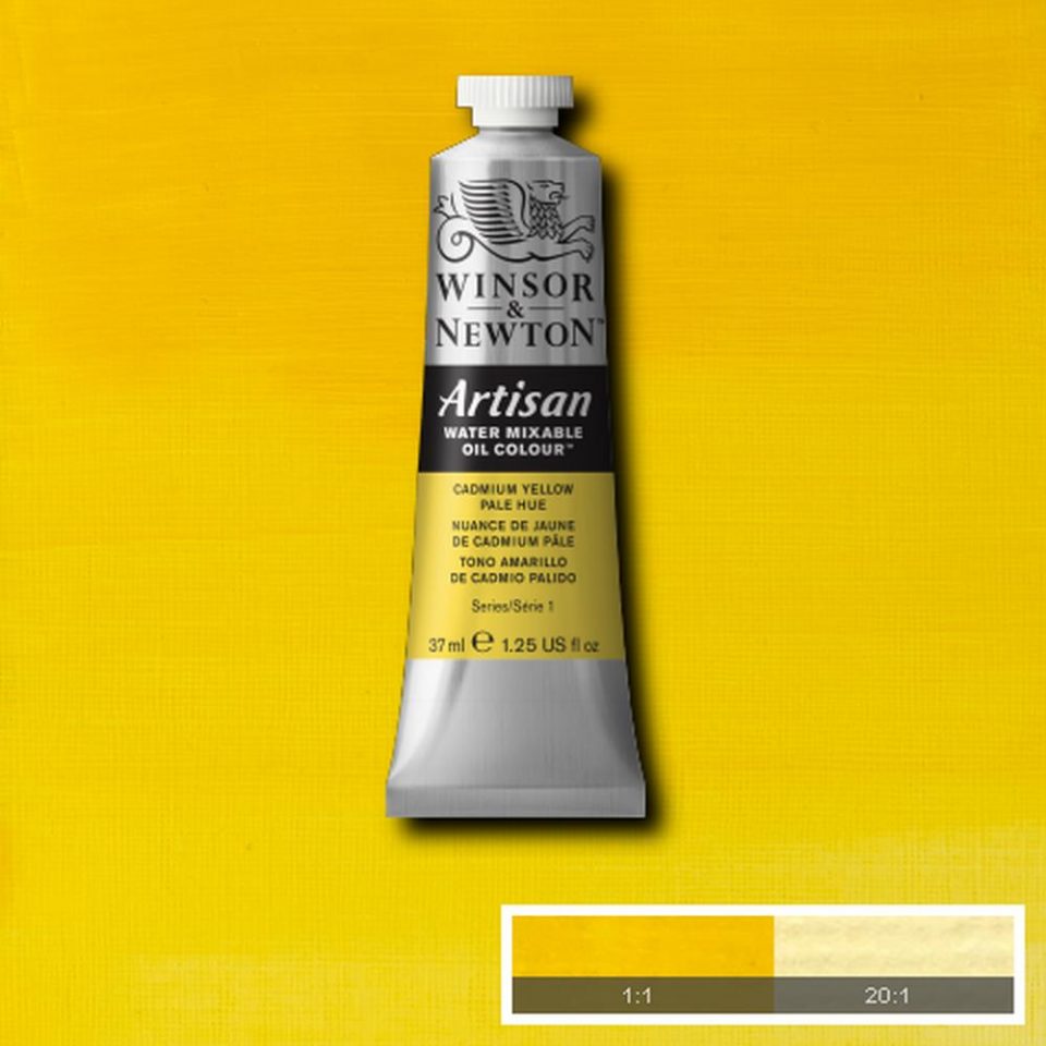 Winsor and Newton Artisan Water Mixable Oil 37ml S1 Cadmium Yellow Pale Hue