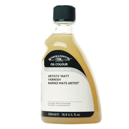 Winsor and Newton Artists Matt Oil Varnish 500ml