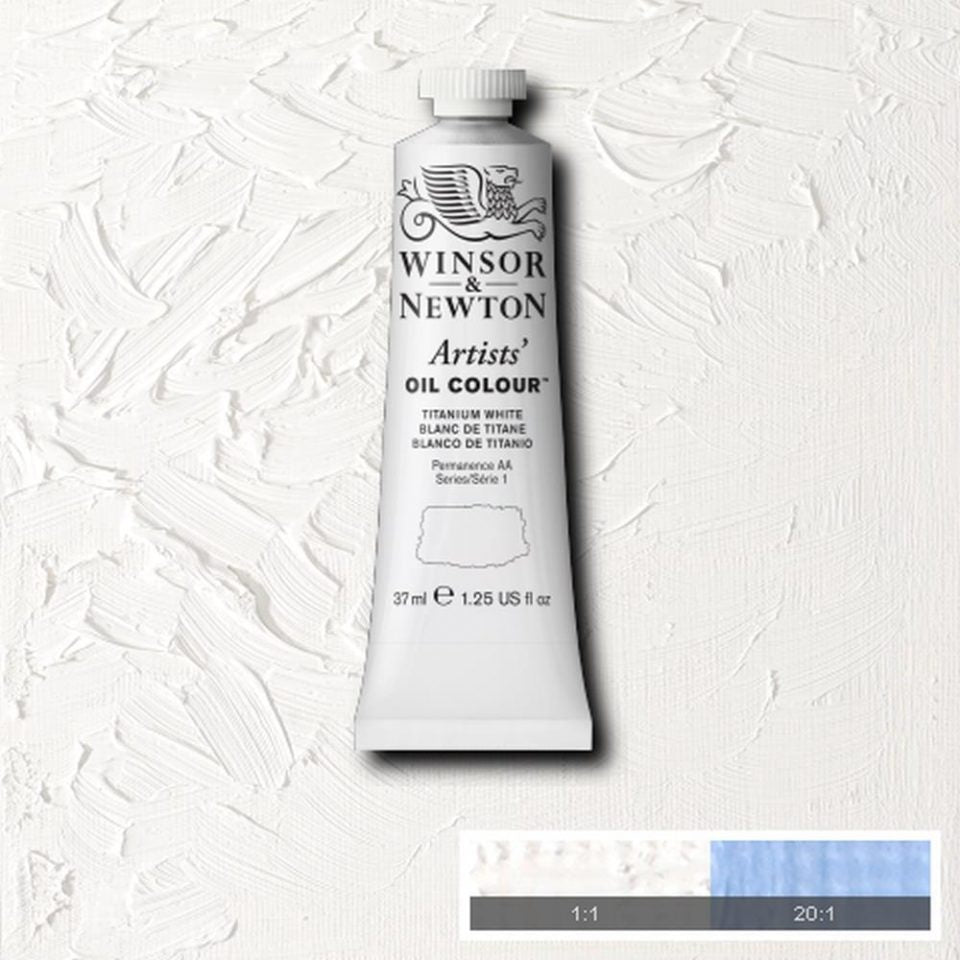 Winsor and Newton Artists Oil Colour 200ml S1 Titanium White