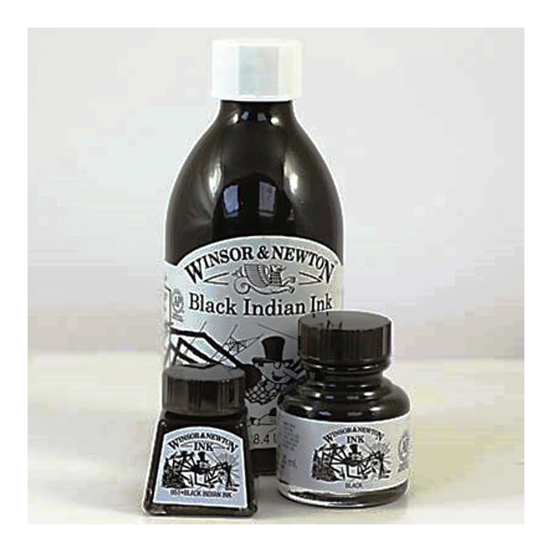 Winsor and Newton Black Indian Ink 951 without dropper 30ml