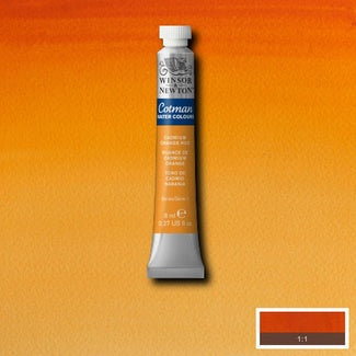 Winsor and Newton Cotman Watercolour 8ml CADMIUM ORANGE HUE