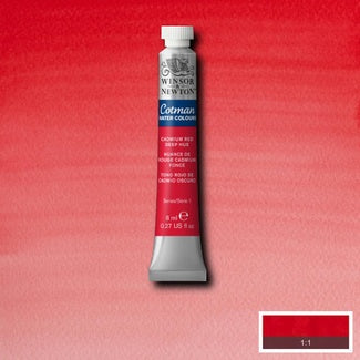 Winsor and Newton Cotman Watercolour 8ml Cadmium Red Deep Hue