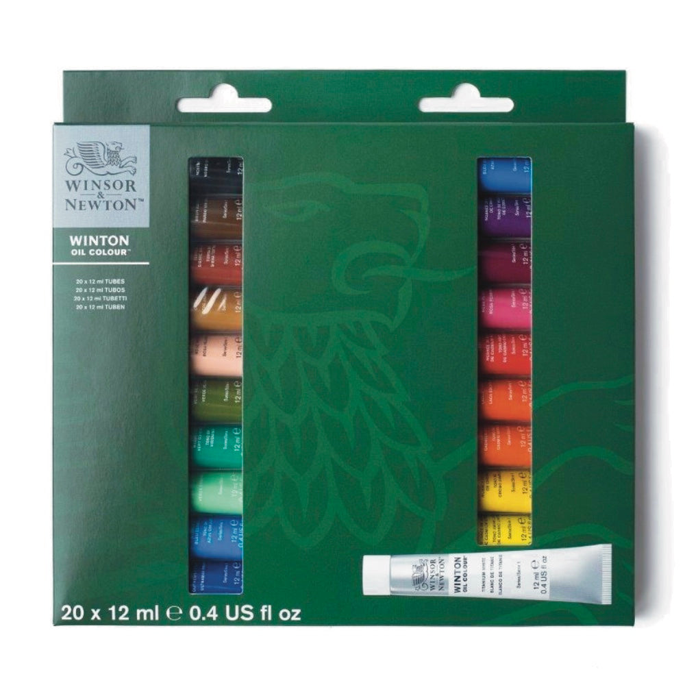 Winsor and Newton WINTON Oil Set of 20 x 12ml