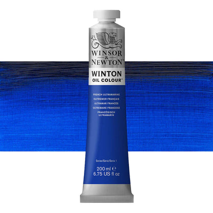 Winsor and Newton Winton Oil Colour 200ml French Ultramarine